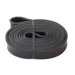 Fitnesa pretestības gumija, pelēka, 2080x4.5x102, 40.8-127 kg pretestība