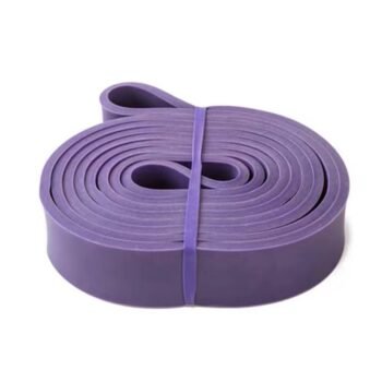 Fitnesa pretestības gumija, violeta, 2080x4.5x32, 18.2-40.8 kg pretestība