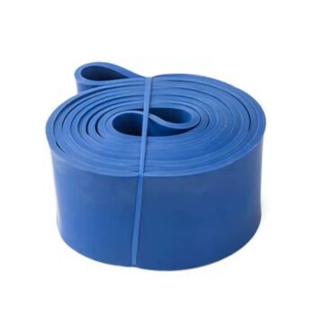Fitnesa pretestības gumija, zila, 2080x4.5x64, 29.5-79.3kg pretestība