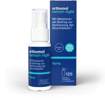 Orthomol Nemuri night spray 25ml labākai iemigšanai