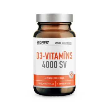 ICONFIT D vitamīns 4000 SV, Ar vīnogu sēklu eļļu, N90