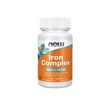 NOW Foods Iron Complex - 100 tabletes