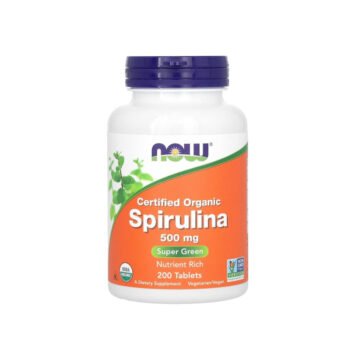 Spirulina Organic, 500mg - 100 tablets