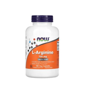L-Arginine, 700mg - 180 vcaps
