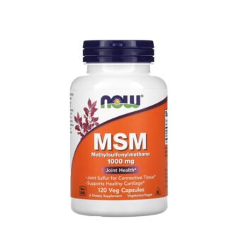 MSM Methylsulphonylmethane, 1000mg - 120 vcaps