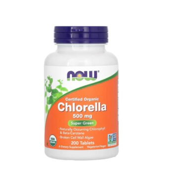 Chlorella, 500mg Organic - 200 tablets