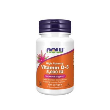Vitamin D-3, 5000 IU - 120 softgels