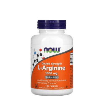 L-Arginine, 1000mg - 120 tablets