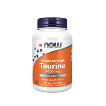 Taurine, 1000mg Double Strength - 100 vcaps