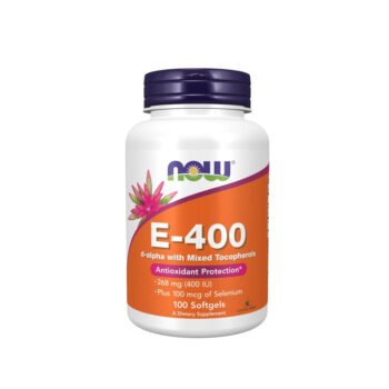 Vitamin E-400 IU with Selenium - 100 softgels