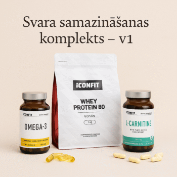 Svara samazināšanas komplekts - v1