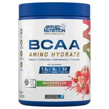 BCAA Amino-Hydrate workout & atjaunošanās dzēriens (arbūzs - watermelon) - 450 gr