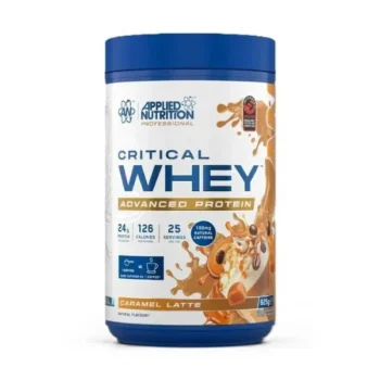 Applied Nutrition Critical Whey proteīns, karameļu latte – 825 gr