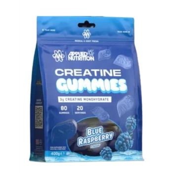 Applied Nutrition kreatīna želejkonfektes (creatine gummies), Blue Raspberry - 80 gab