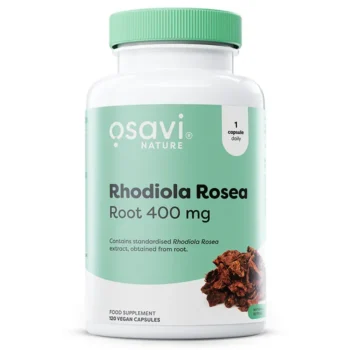 Osavi Rozā rodiola (Rhodiola Rosea), 400mg – 120 kapsulas