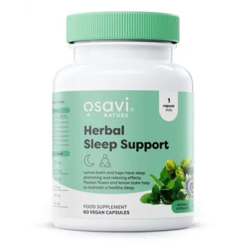 Osavi Herbal Sleep Support – augu izcelsmes miega atbalsts bez melatonīna - 60 kapsulas